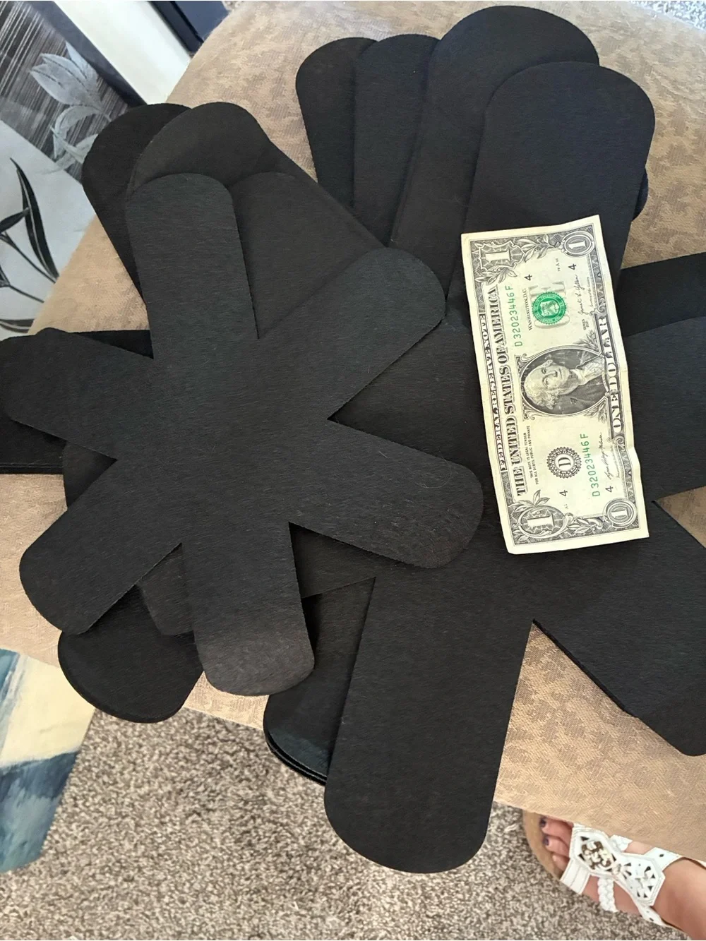 NEW Black felt anti-slip Pan and Pot protector separators